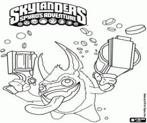για ζωγραφική Skylander Trigger Happy