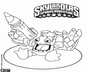 για ζωγραφική Skylander Zook, Bambazooker