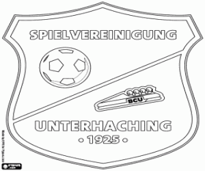 για ζωγραφική SpVgg Unterhaching έμβλημα