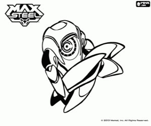 για ζωγραφική Steel, εξωγήινος Max Steel