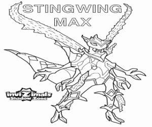 για ζωγραφική Stingwing Max, Invizimals Shadow Zone