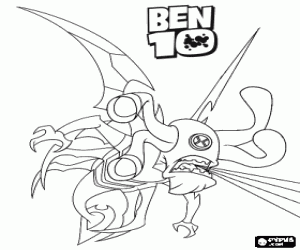 για ζωγραφική Stinkfly, ένας εξωγήινος  από Ben 10
