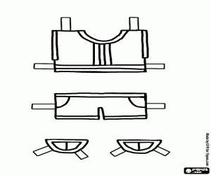 για ζωγραφική T-shirt και παντελόνι για το καλοκαίρι