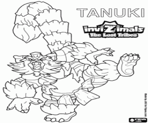 για ζωγραφική Tanuki, Invizimals The Lost Tribes