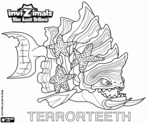 για ζωγραφική Terrorteeth, Invizimals The Lost Tribes