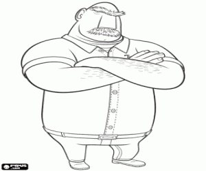 για ζωγραφική Tim Lockwood, πατέρα του Flint