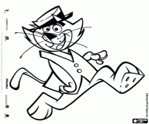 για ζωγραφική Top Cat είναι επικεφαλής της τις γάτες