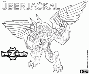 για ζωγραφική Uberjackal, ένα μαγικό Invizimals