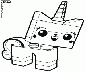 για ζωγραφική Unikitty, ο μονόκερος Lego
