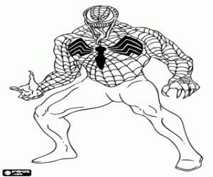 για ζωγραφική Venom, Spiderman εχθρός