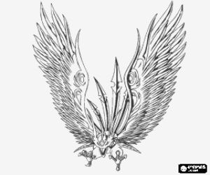 για ζωγραφική Ventus Skyress είναι η Bakugan της Shun