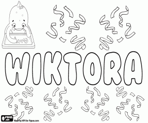 για ζωγραφική Wiktora, θηλυκό Wiktor