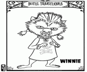 για ζωγραφική Winnie, κόρη του το λυκάνθρωπος