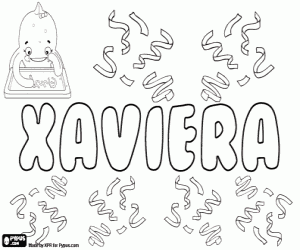 για ζωγραφική Xaviera, θηλυκό του Xavier