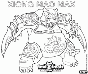 για ζωγραφική Xiong Mao Max, Invizimals Shadow Zone