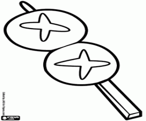 για ζωγραφική Yaki Shitake, Ιαπωνικά μανιτάρια