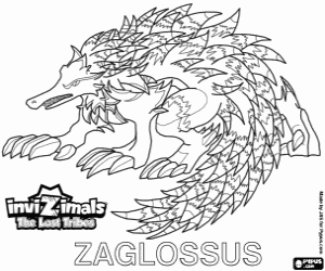 για ζωγραφική Zaglossus, Invizimals The Lost Tribes