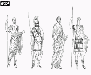 για ζωγραφική Άνδρες της Ρωμαϊκής Αυτοκρατορίας