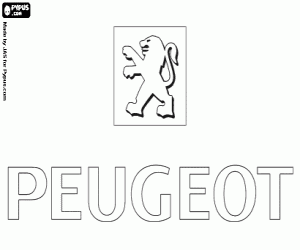 για ζωγραφική Έμβλημα της Peugeot