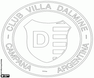 για ζωγραφική Έμβλημα της Villa Dálmine