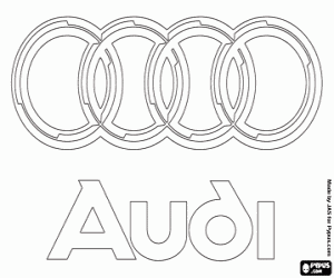 για ζωγραφική Έμβλημα της μάρκας Audi
