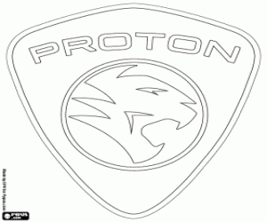 για ζωγραφική Έμβλημα της μάρκας Proton