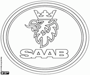 για ζωγραφική Έμβλημα της μάρκας Saab