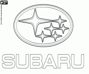 για ζωγραφική Έμβλημα της μάρκας Subaru