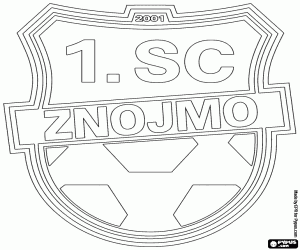 για ζωγραφική Έμβλημα του 1. SC Znojmo FK