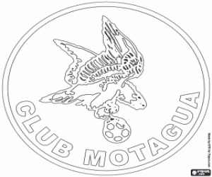 για ζωγραφική Έμβλημα του CD Motagua