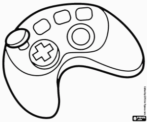 για ζωγραφική Ένα gamepad να παίξει