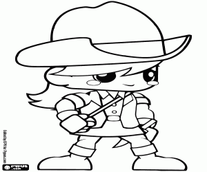 για ζωγραφική Ένα κορίτσι εξερευνήτρια ως Ιντιάνα Τζόουνς