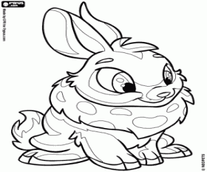 για ζωγραφική Ένα κουνέλι της Neopets, Cybunny