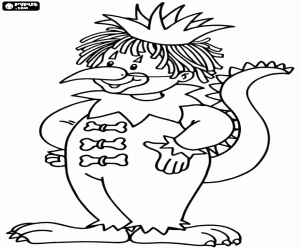 για ζωγραφική Ένα παράξενο κοστούμι Καρναβάλι