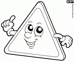 για ζωγραφική Ένα προειδοποιητικό σήμα κινδύνου