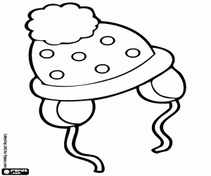 για ζωγραφική Ένα σκούφος μαλλί για μωρό