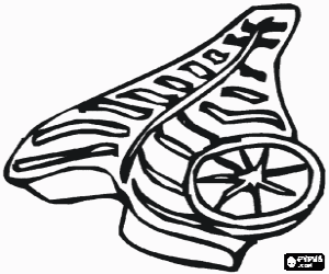 για ζωγραφική Ένα φιλέτο ψαριού με λεμόνι