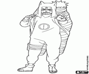 για ζωγραφική Ένα χαρακτήρα από το Naruto, Kankuro