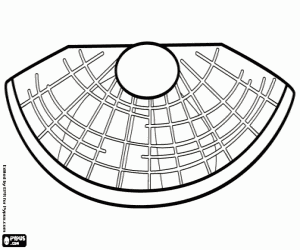 για ζωγραφική Ένα χρυσό περιδέραιο από παλαιά Αίγυπτο