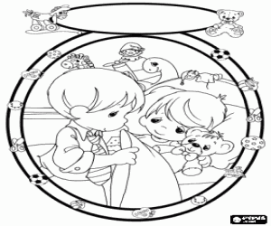 για ζωγραφική Ένα όμορφο σχέδιο για τους πατέρες