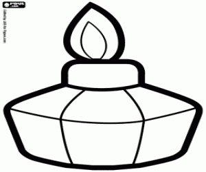 για ζωγραφική Έναν καυστήρα εργαστήριο