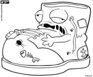 για ζωγραφική Ένας σάπιος μποτών, Trash Pack