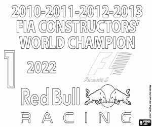 για ζωγραφική Αγώνες Red Bull, πρωταθλητής F1 2022