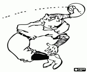 για ζωγραφική Αμυντικός παίκτης του μπέιζμπολ