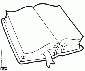 για ζωγραφική Ανοιχτό βιβλίο για το σχολείο