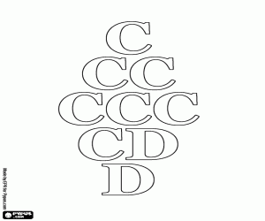 για ζωγραφική Από 100 έως 500, σε λατινικούς αριθμούς