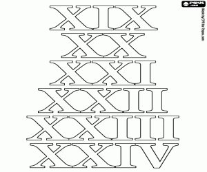 για ζωγραφική Από 19 έως 24 σύμφωνα με τους Ρωμαίους