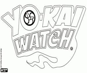 για ζωγραφική Αρχικό λογότυπο Yo-kai Watch