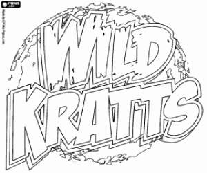 για ζωγραφική Αρχικό λογότυπο της Wild Kratts