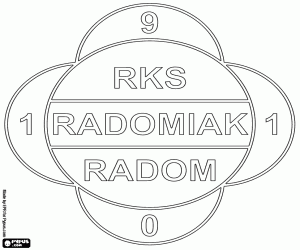 για ζωγραφική Ασπίδα της Radomiak Radom